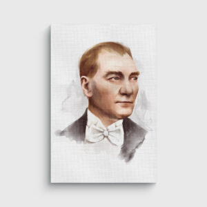 Atatürk Tablosu; Sulu Boya Özel Tasarım 9
