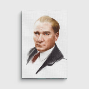 Atatürk Tablosu; Sulu Boya Özel Tasarım 7