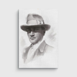 Atatürk Tablosu; Sulu Boya Özel Tasarım 6