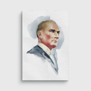 Atatürk Tablosu; Sulu Boya Özel Tasarım 3
