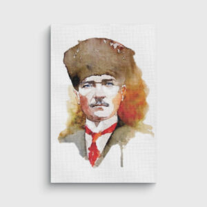 Atatürk Tablosu; Sulu Boya Özel Tasarım 2