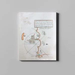 fotolyo, Piri Reis Kitab-ı Bahriye Gelibolu Haritası FTYH_PRH_46