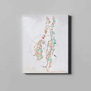 fotolyo, Piri Reis Kitab-ı Bahriye Gökova Haritası FTYH_PRH_48