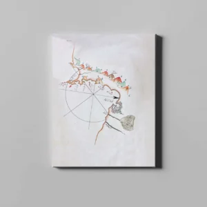Piri Reis Kitab-ı Bahriye Andaliya Haritası