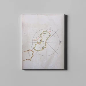 Piri Reis Kitab-ı Bahriye Andıre Haritası