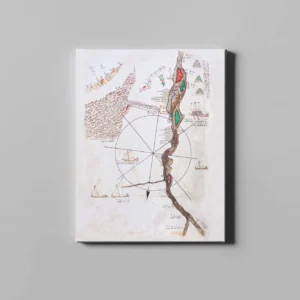 fotolyo, Piri Reis Kitab-ı Bahriye Nil Haritası 2 FTYH_PRH_112
