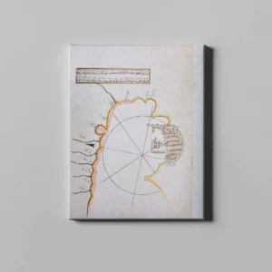 fotolyo, Piri Reis Kitab-ı Bahriye Reşti Kalesi Haritası FTYH_PRH_139