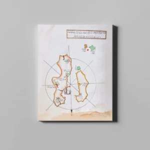 fotolyo, Piri Reis Kitab-ı Bahriye Santaron Haritası FTYH_PRH_147