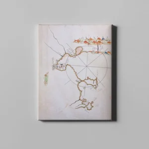 fotolyo, Piri Reis Kitab-ı Bahriye Selanik Haritası FTYH_PRH_152