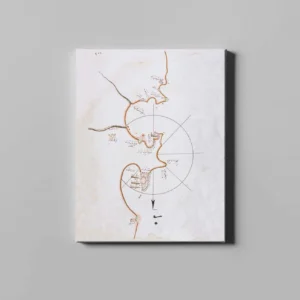 fotolyo, Piri Reis Kitab-ı Bahriye Sur Kenarları Haritası FTYH_PRH_163