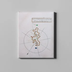 fotolyo, Piri Reis Kitab-ı Bahriye İleki Adası Haritası FTYH_PRH_192