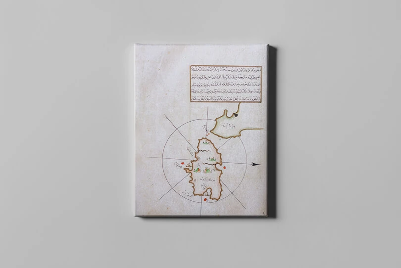 Fotolyo; Piri Reis Kitab-ı Bahriye İstendin Haritası FTYH_PRH_202