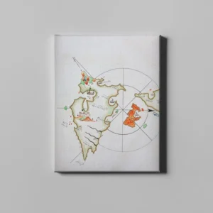 fotolyo, Piri Reis Kitab-ı Bahriye Kefalonya Adası Haritası FTYH_PRH_64