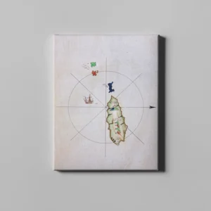 fotolyo, Piri Reis Kitab-ı Bahriye Kerpe Adaları Haritası 1 FTYH_PRH_65