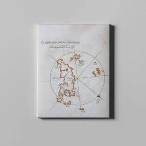 fotolyo, Piri Reis Kitab-ı Bahriye Kerpe Adası Haritası 2 FTYH_PRH_66