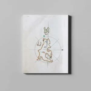 fotolyo, Piri Reis Kitab-ı Bahriye Malta Haritası Piri Reis Kitab-ı Bahriye Malta Haritası