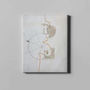 fotolyo, Piri Reis Kitab-ı Bahriye Maye Kalesi Haritası FTYH_PRH_90